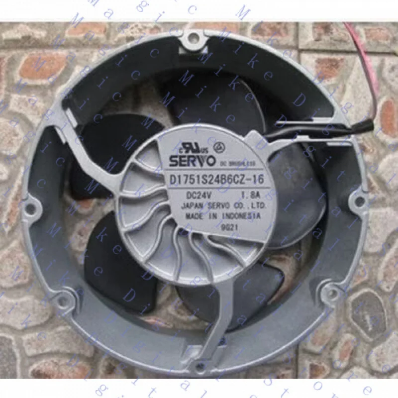 UU  FOR SERVO D1751S24B6CZ-16 24V 1.8A Inverter Cooling Fan