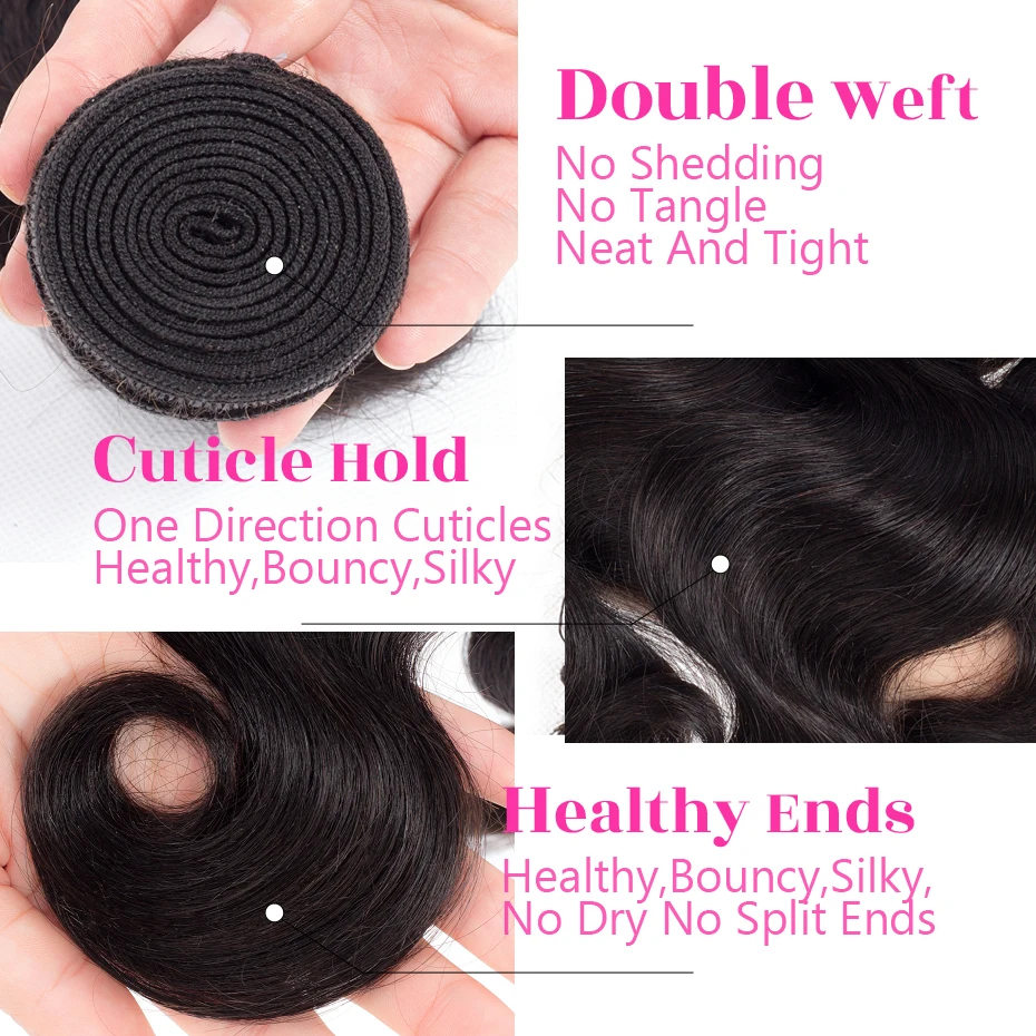 Hot Koop Body Wave Bundels Met Hd Transparante Kant Sluiting 4X4 Sluiting Met Bundels Body Wave Human Hair Bundels En Een Sluiting