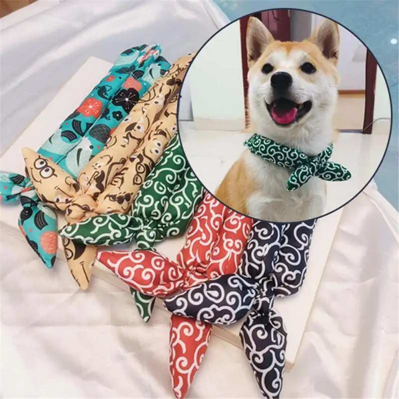 Lemon Towel Bibs Photograph Easy To Wear High Quality Materials Dog Collars And Leads Taking Photos Of Shiba Inu Lemon Towel Cat