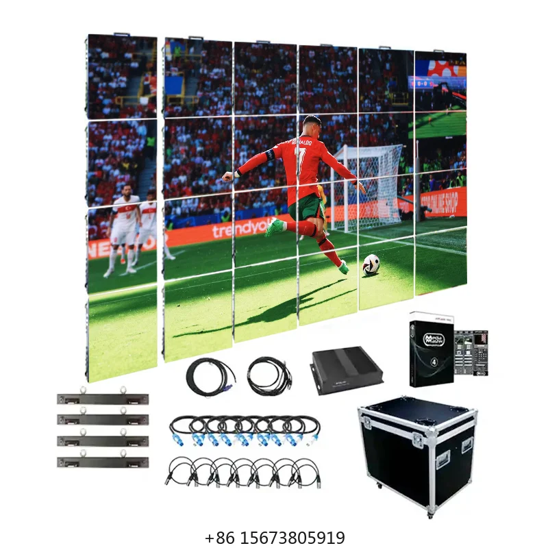 8ft X 4ft Price Display Pantalla Led P2.6 P3.91 Outdoor Indoor Led Panel Wall Screen Display for Football Match Events