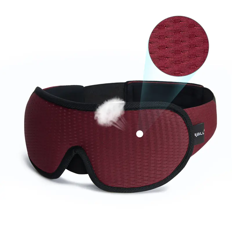 3D Sleeping Mask Block Out Light Soft Padded Sleep Mask For Eyes Slaapmasker Eye Shade Blindfold Sleeping Aid Face Mask Eyepatch - Image 9