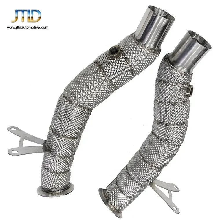 

High Performance Downpipe With Heat Shield For Ferrari 458 Italia Spider