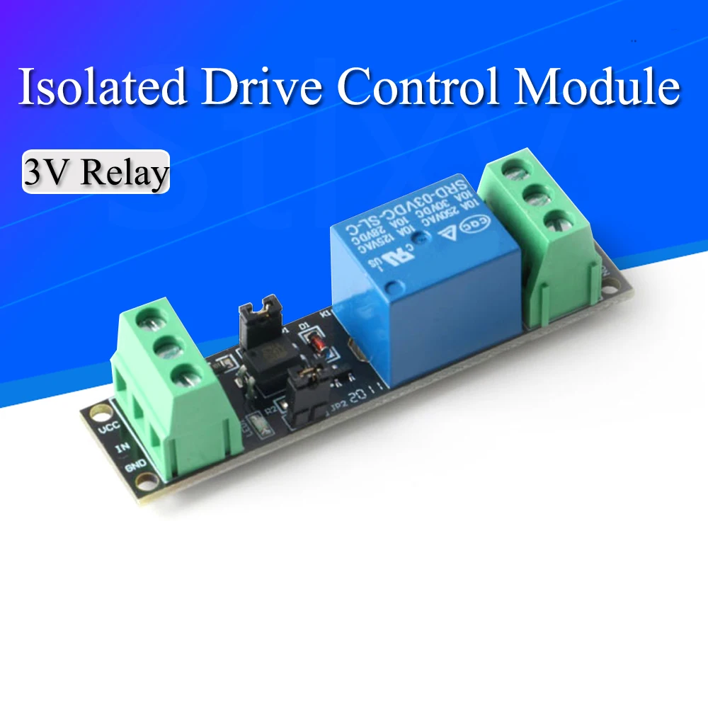 Single 3V relay isolated drive control module High level drive board