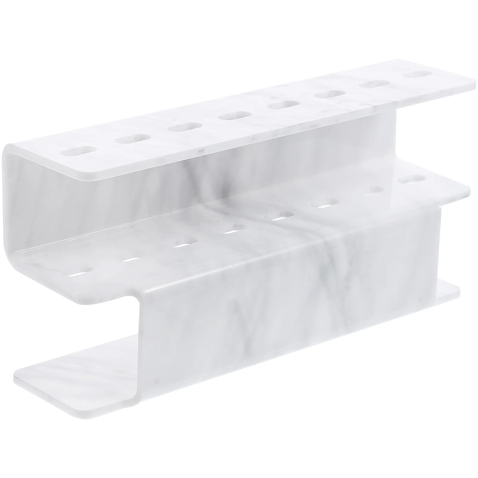 8 حفرة الملقط المنظم الاكريليك ملاقط الرخام حامل رمش تمديد أداة حامل فرشاة للمكياج تخزين الرف