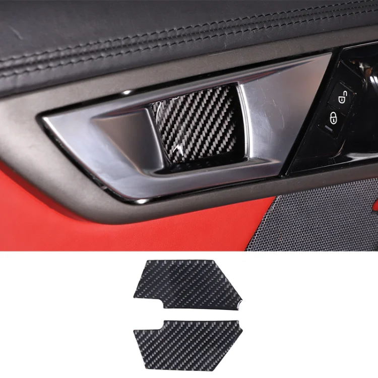 Copertura Prese D'aria In ABS Per Jaguar F-TYPE 2013-2024 | Fibra Di Carbonio | Autoadesiva | Antigraffio | Set Da 2 Pezzi