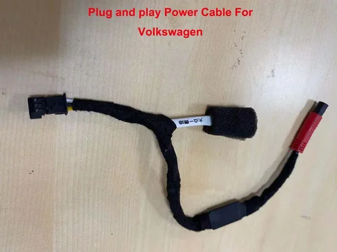 Кабель питания Plug and play для автомобильного видеорегистратора для BMW, Audi, VW, Mercedes Benz, Land Rover, подключение датчика дождя