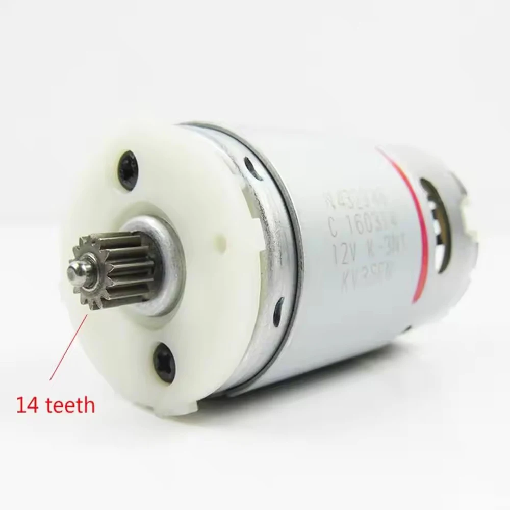 Мотор с 14 зубьями для Dewalt 10,8 В 12 В DCD700 DCD710 DCD710S2 DCD701 DCD710C2 DCD710DV DCD710D2 N 432948   N 038034   N 075847   N 446251