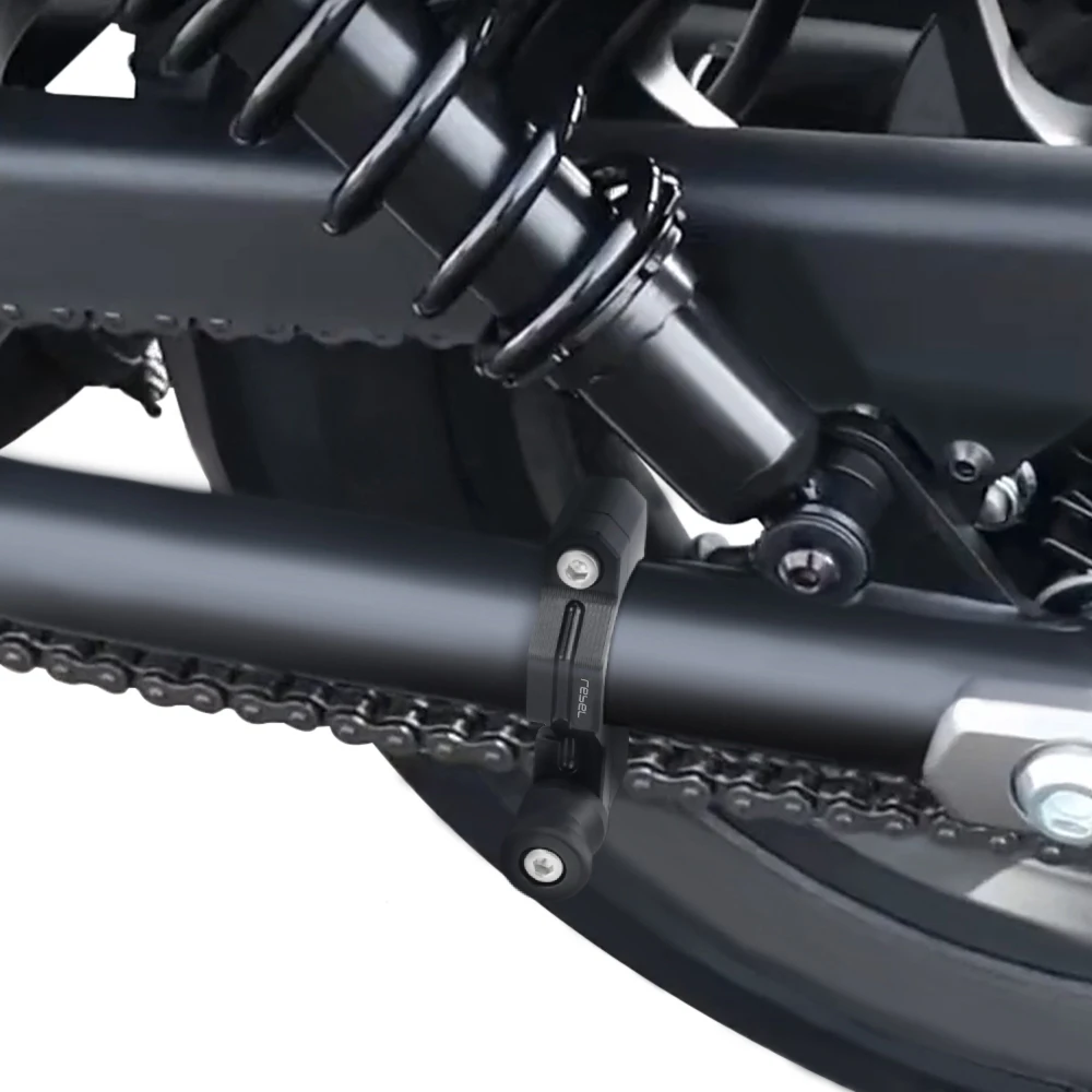 For Honda Rebel 300 Rebel 500 2017-2026 SCL500 2024-2026 Swing Arm Bobbin Stand Screws Adapter Motorcycle Swingarm Spool Sliders
