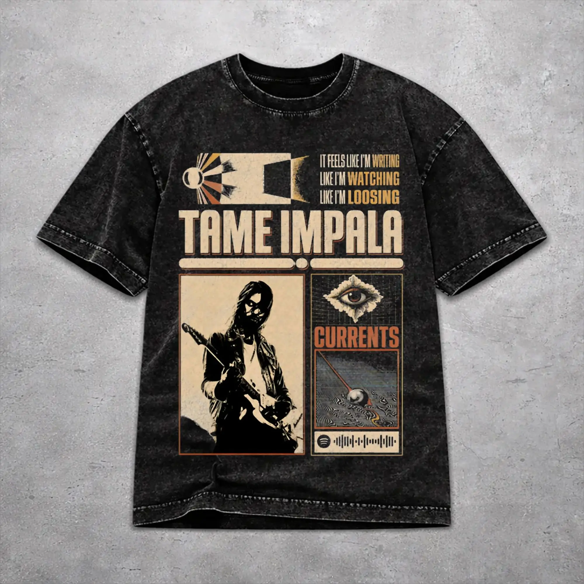 Vintage Men Women Tame Impala Deadbeat Tour 2026 Tee Shirt Oversize Washed  T Shirts Clothing