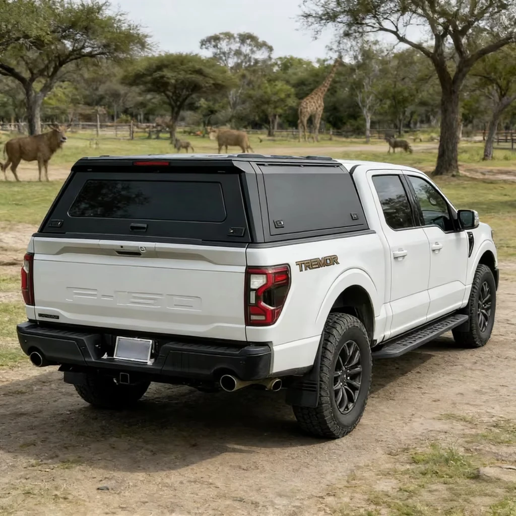 

OEM Waterproof Aluminum Alloy Hardtop Canopy for Ford F150 2015+ 6.5Ft Pick-up Truck Manual Locking