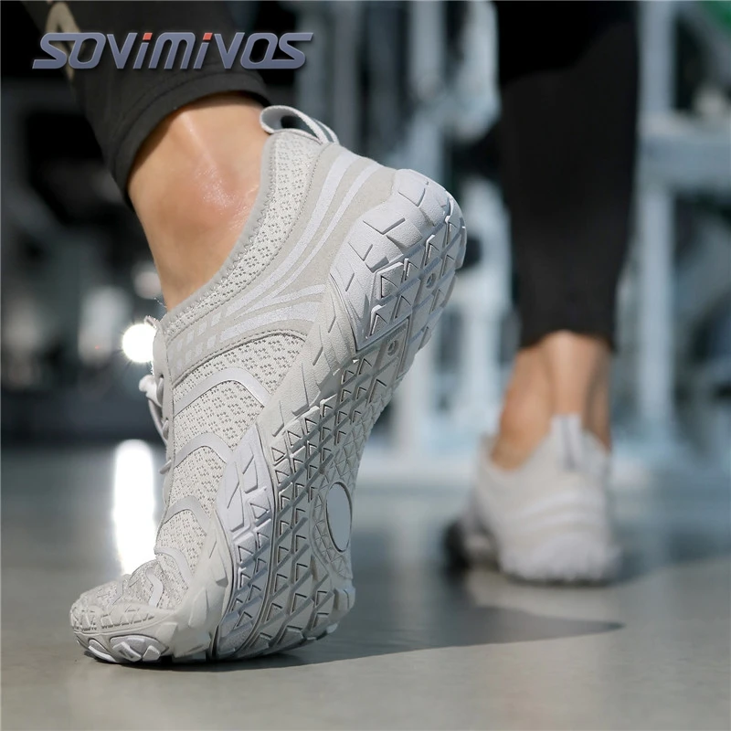 

Мужские и женские аквашузы для плавания и ходьбы по воде, легкие унисекс-кроссовки с раздельными пальцами, разноцветные, для пляжа и моря, новинка