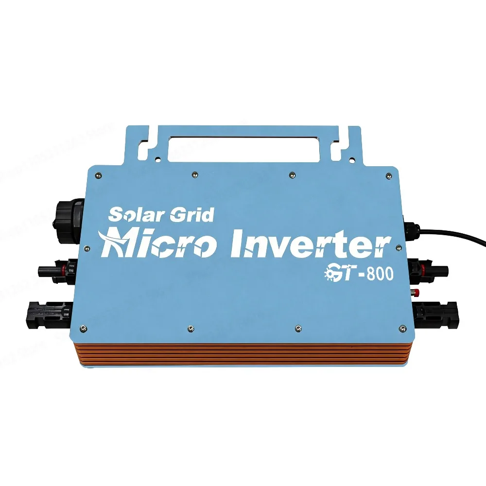 800W-1200W Grid Tie Micro Inverter IP66 Anti-Reverse, WiFi Monitoring 36V Battery-Compatible for Home Rooftop Solar PV