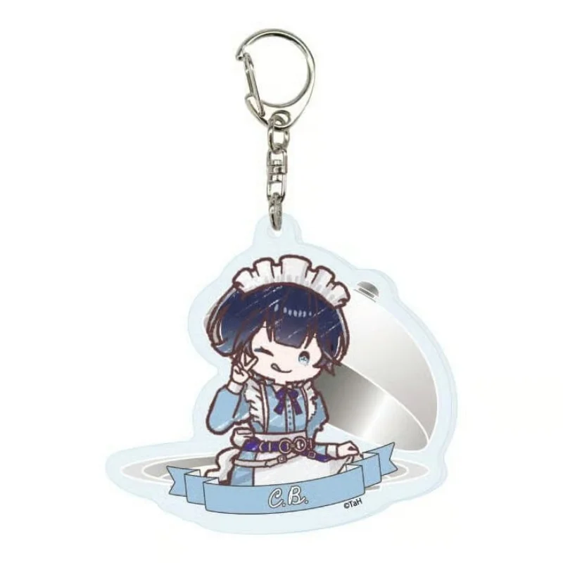 2026 Lovely Products New Style Anime Toxic-a-Holic Acrylic Pendant Keychain 6CM Anime Merchandise D.s,Jill,Viper,Lico,Spica