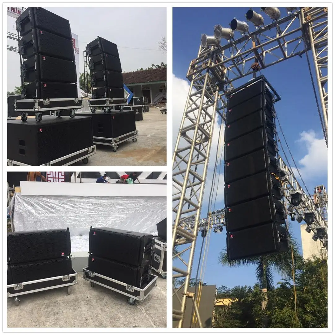 Churchuse LA-12 10 Inch Two Way 700W RMS Passive Line Array Speaker System