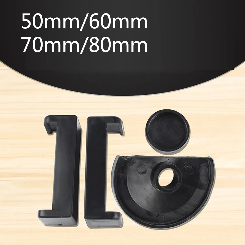 Pads Bench Clamp Anti-Slip Mat 50/60/70mm 4Pcs/Set Bench Vise Rubber Pad Degree Table Vice Protector