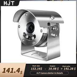 HJK 5MP 4K Explosion-proof POE Security Camera 3.6 Wide Angle 304 Stainless Steel Video Surveillance Security Camera