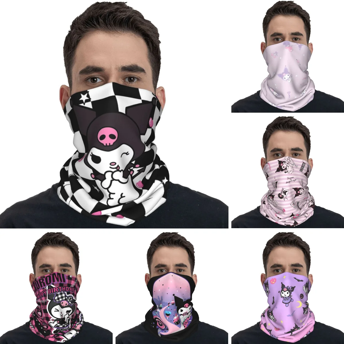 

Куроми бандана ретро Балаклава весенняя езда рыбалка защита от ультрафиолета велосипедная маска мягкая велосипедная маска для лица