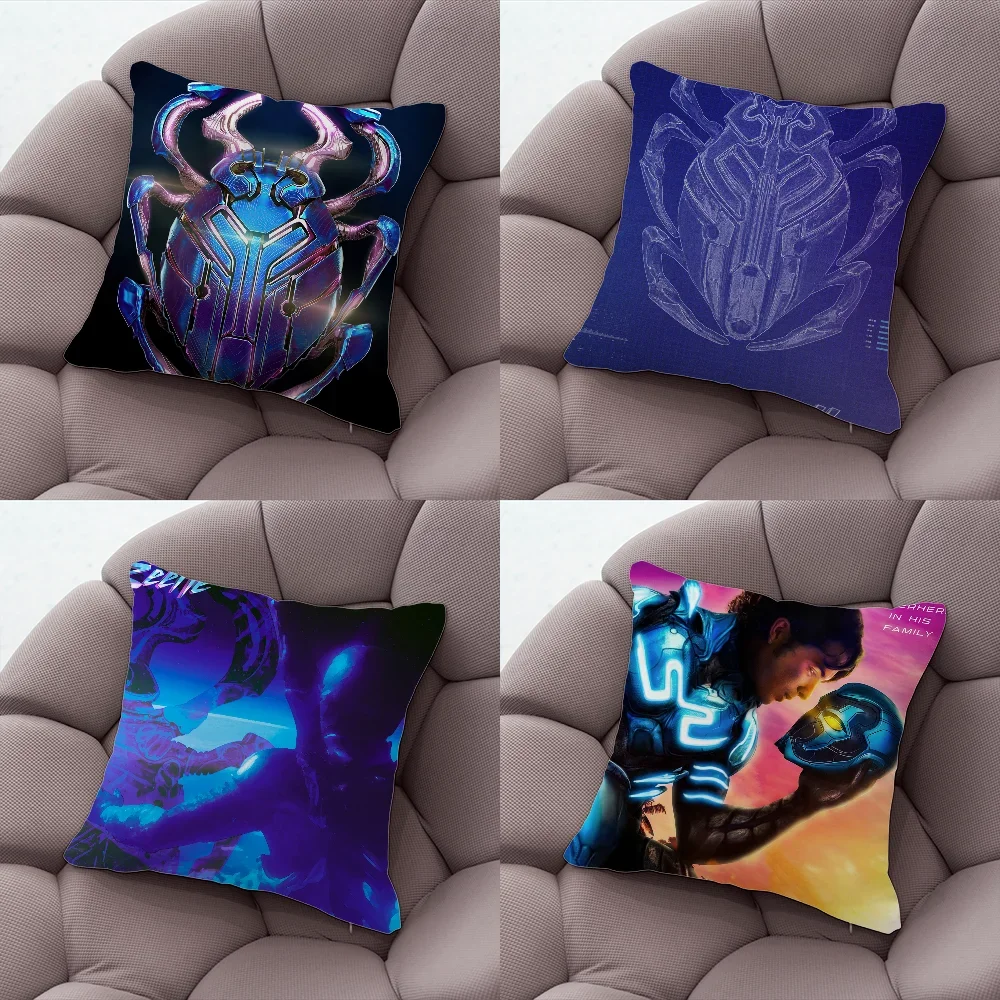 

Heros B-Blue B-Beetle Pillow Case Pillow Case Living Room Sofa Cushion Cover Suitable For Home Bedroom Room Decoration