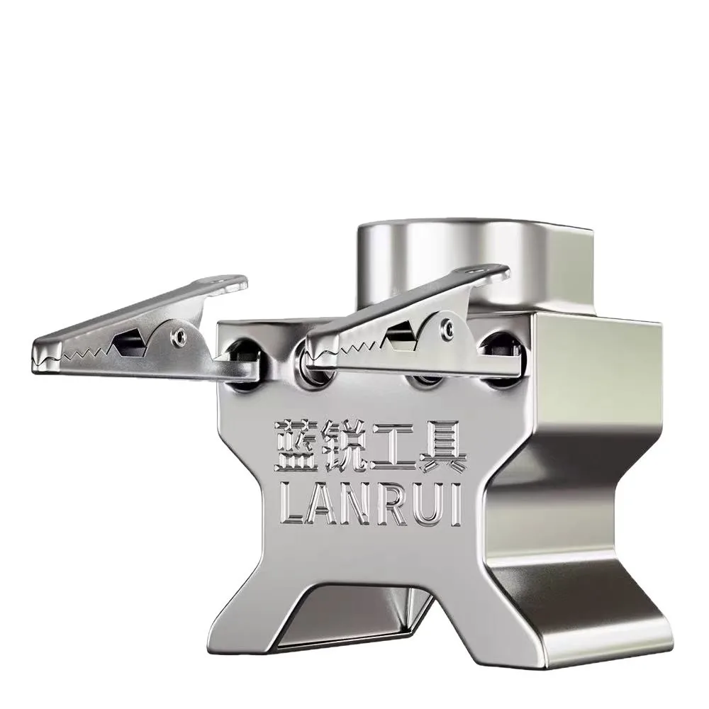 4 Holes Irregular Motherboards Soldering Clamps Magnetic Adjustable Clips Mobile Phone Repair Tools Tailinsert Plate Silver