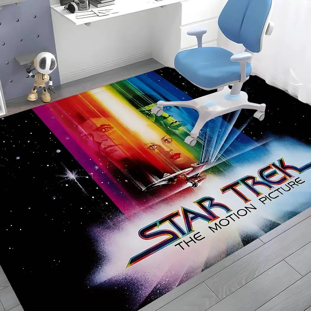 Sci Fi Star Trek Movie Floor Mat Rectangle Anti-slip Home Soft Badmat Front Door Indoor Outdoor Mat Hotel Decor Mat 4