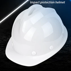 Casquette de protection en matériau ABS pour hommes, sécurité au travail en plein air, ventilé, protection de la tête de travail industriel, casque anti-choc