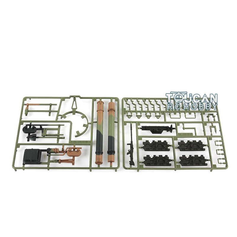 W magazynie części zamienne HENG LONG 1/16 niemiecka pantera V RC Tank 3819 akcesoria dekoracyjne torba tukan Model TH00202-SMT9