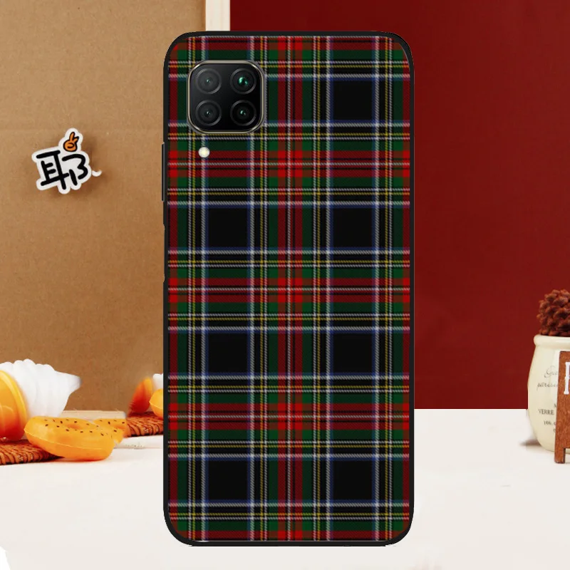 Clan Stewart Dress Tartan Plaid For Huawei Nova Y91 Y90 Y61 Y60 Y70 5T Nova 9 10 SE 11 3i 7i 8i P20 P40 Lite P30 Pro Case