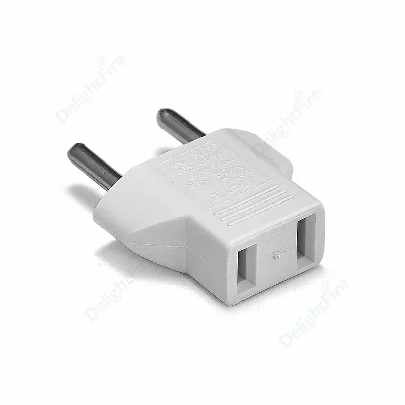 EU Plug Adapter US To EU Travel Plug Adapter American To European Socket Converter Type C 4.0mm Euro Electrical Outlets