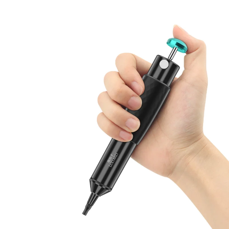 Aluminum alloy strong tin suction device, manual vacuum tin suction pump, electronic desoldering and tin slag removal tool