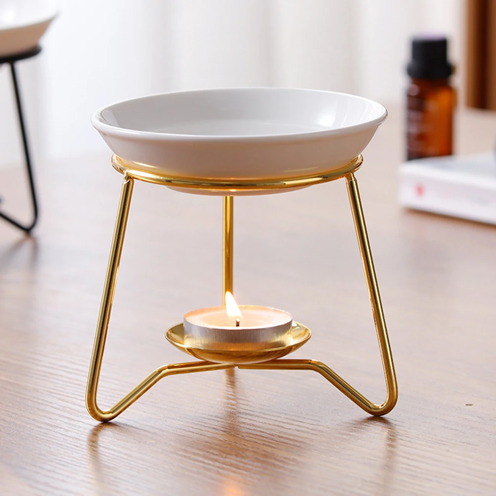 

6 Pcs Accessories Ceramic Dish Oil Burner Ceramics Replacement Holder for Wax Melts