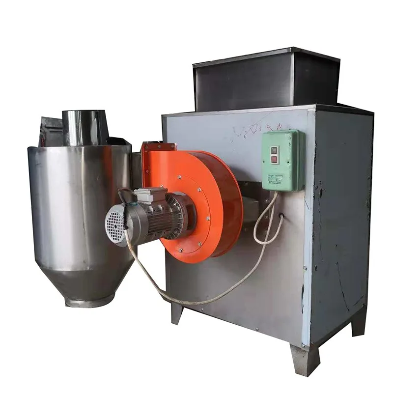 Cocoa pod separator, cocoa bean peeling machine, shelling and peeling