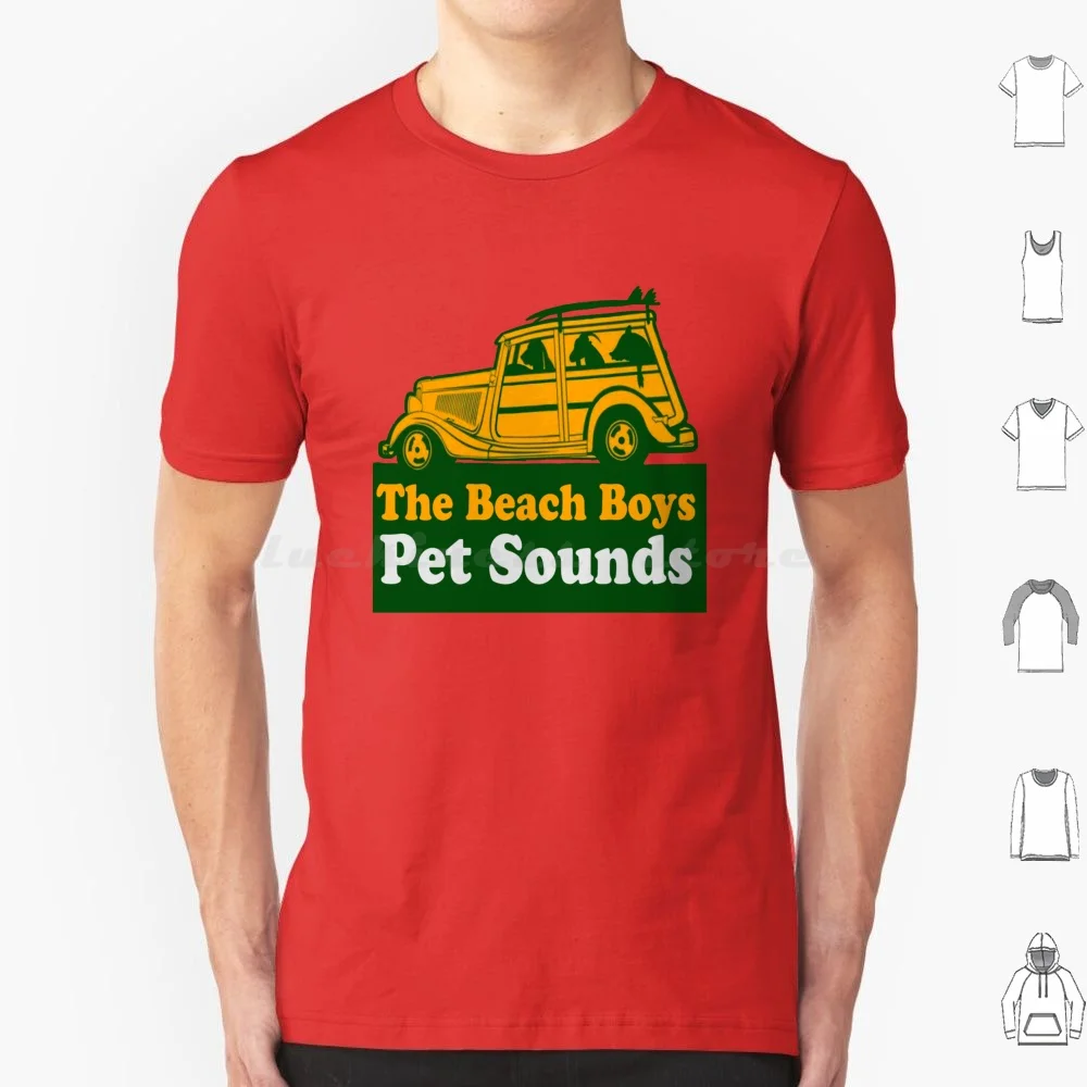 The Pet Sounds Surf Woody Beach Boys Animals T Shirt Cotton Men Women DIY Print Each Animals Woody Surf Woody Wagon Summer