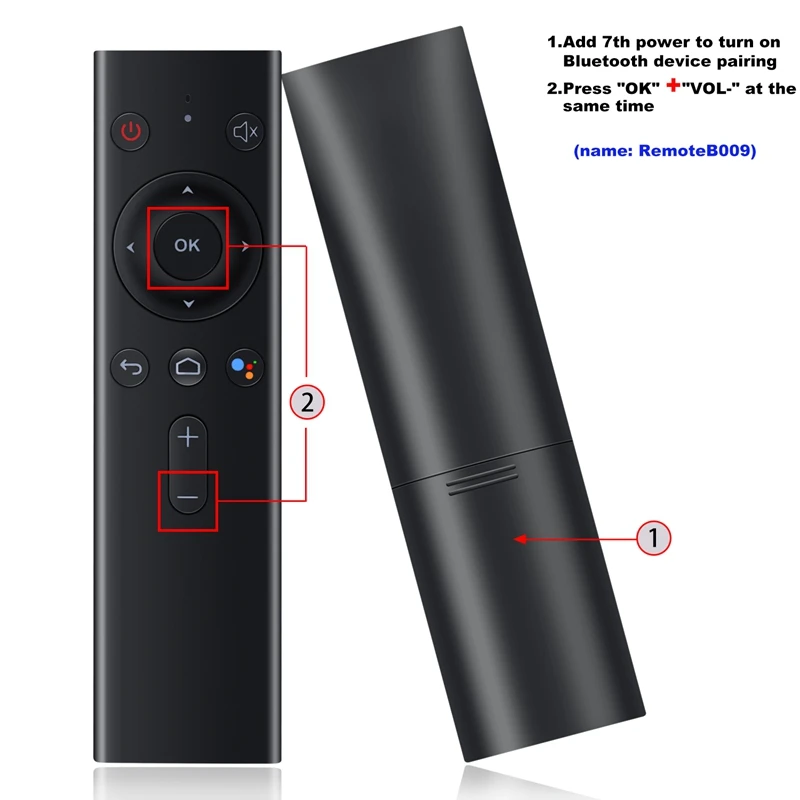 Q8 Bluetooth High Quality Voice Remote Controller Wireless Keyboard New Version For TV Networked Set-Top Box