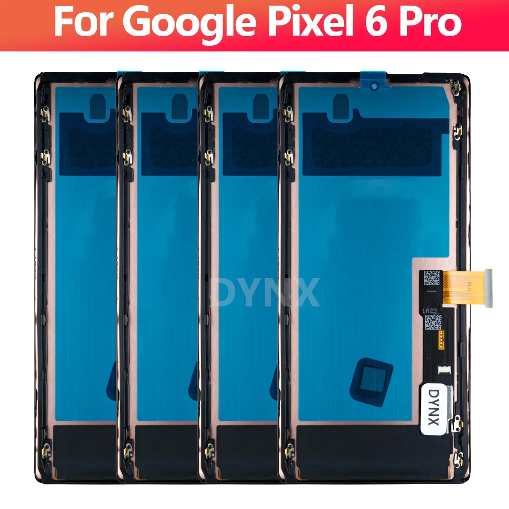 6.7 ''per Google Pixel 6 Pro per AMOLED Google Pixel 6 Pro GLUOG G8VOU Display LCD Touch Screen Digitizer Assembly sostituzione