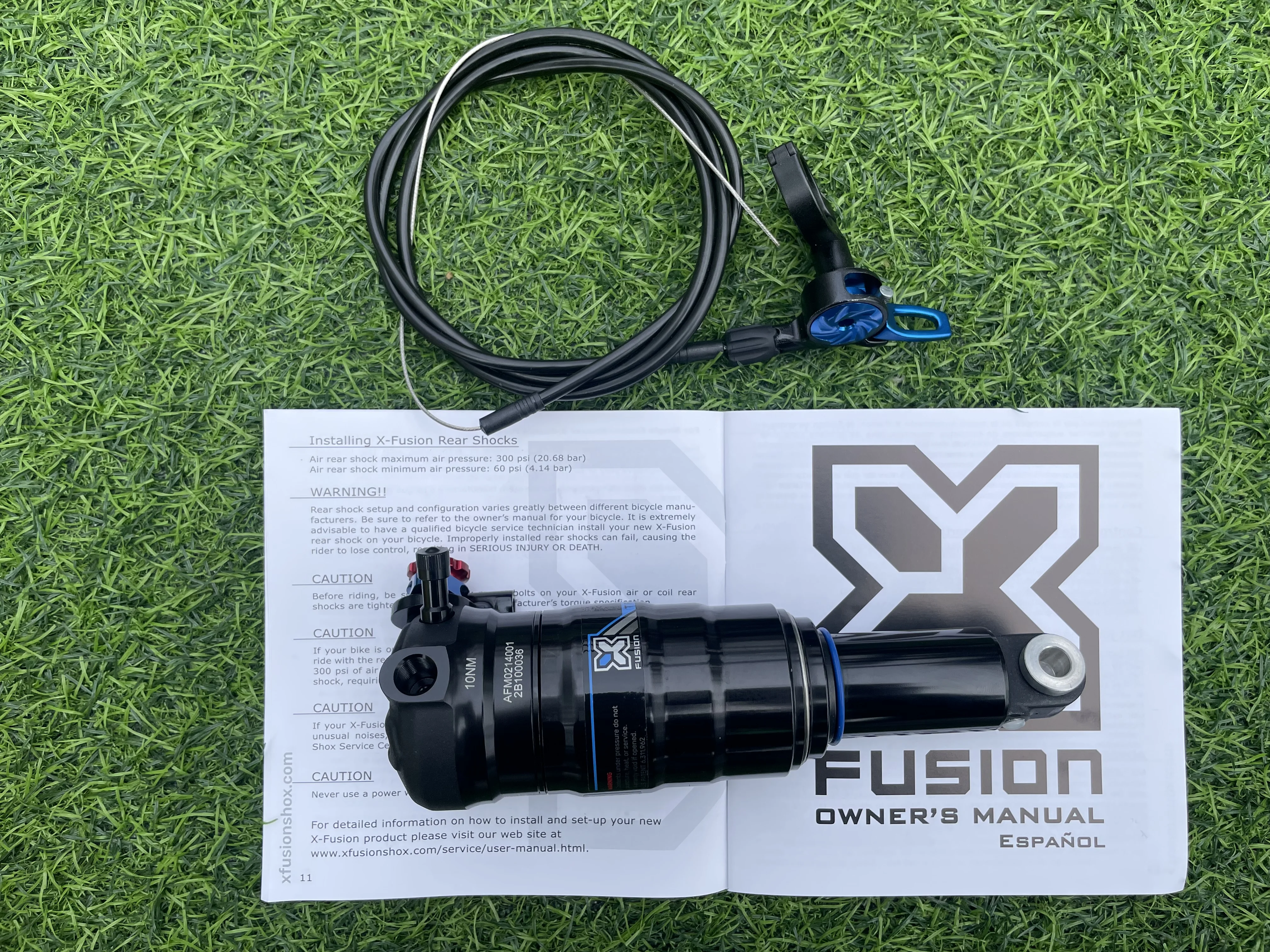X-Fusion リアサスペンション Amazon.co.jp: XFusion O2 PRO RLR リアショック リモコン付き