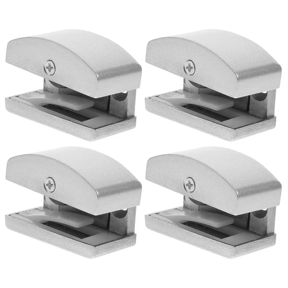 

Комплект из 4 регулируемых направляющих для душевых дверей, бамперы для раздвижных стеклянных дверей, антикоррозийные, с гладким роликом, снижающие вибрацию