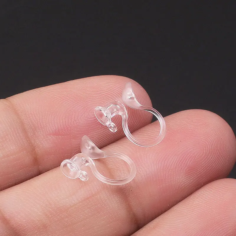 محولات مشبك الأذن من الراتنج |   أجزاء مجوهرات مصنوعة يدويًا لتعديل أقراط الخطاف/الأذن لتعديل الأقراط النسائية