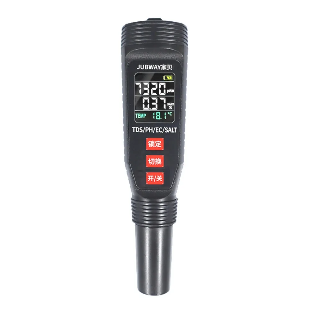 TDS Water Quality Test Pen High Precision PH Test Pen Meter Conductivity Meter Salinity Meter Water Measuring Instrument
