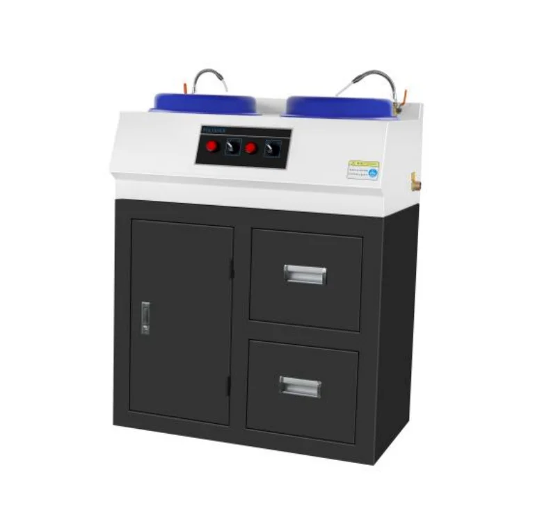 

#W P-2G Double Disc Manual Polishing Machine For Metallographic Laboratory Testing Equipment For Scientific Research Factory