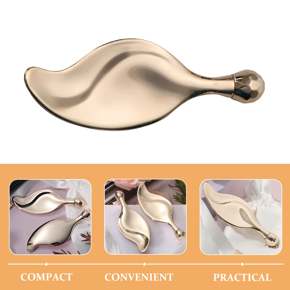

Facial Massager Tool Lifting Scraping Tool Zinc Alloy Portable Skin Care Face Shaping Eye Puffiness Reducer For Women Roller