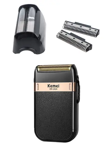 Kemei KM-2024 Extra Mesh Blade Net Shaving Shaver Parts Original 2024 Razor Replacement Blade Head