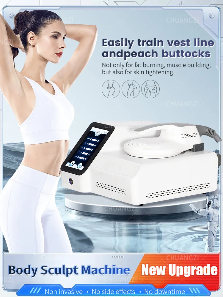 

Portable Single Handle EMSzero Weight Loss Muscle Stimulation Defatting and Shaping Machine EMSzeroPower6500W