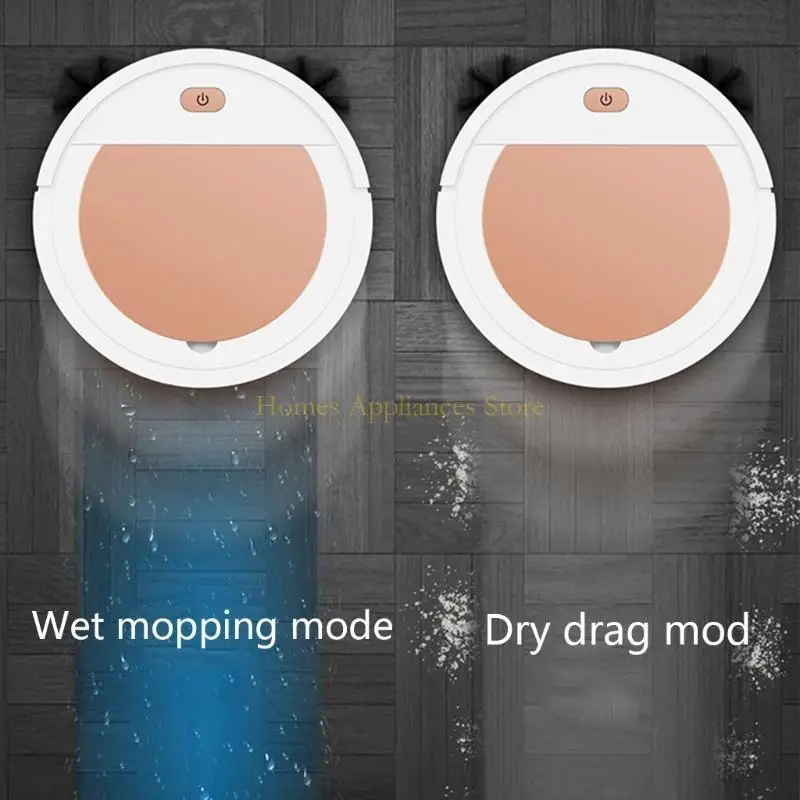 D0AB -Roboter -Staubsauger maximal Saugleiste Stille Mehrere Reinigungsmodi 90 Minuten für Ti laufen