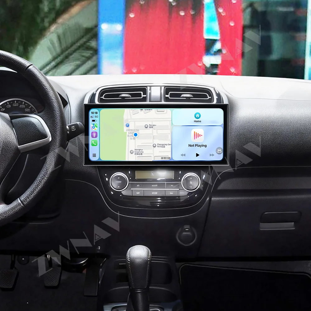 

For Mitsubishi Mirage 2012-2018 Android 15 15.8 Inch HD Touch Screen Gps Multimedia Player Car Interior Accessories Car Radio
