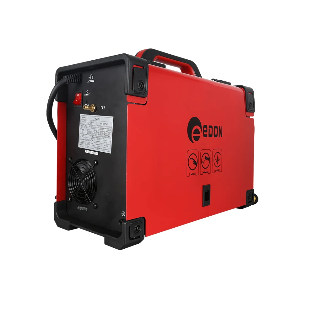 EDON MIG-315 heavy duty gasless gas mig mma welder welding machine for sale