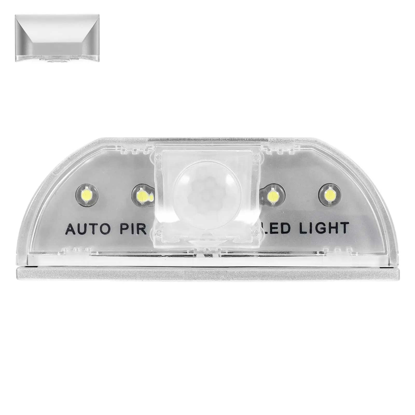 Car Trunk Motion Sensor Glove Lamp Sensing Light LED Induction Silver Door Lock