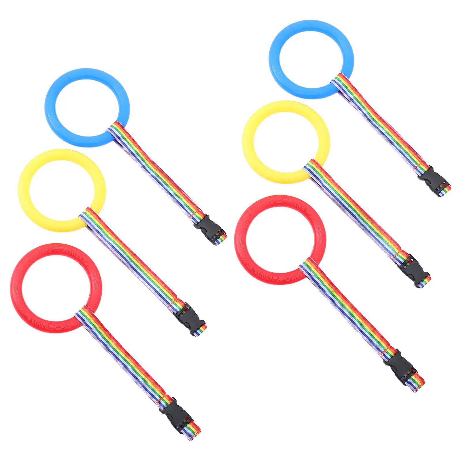 

12Pcs Anti- Safety Walking Rope Detachable Round Handle Preschool Group Child Leash Outdoor Classroom Line Rope