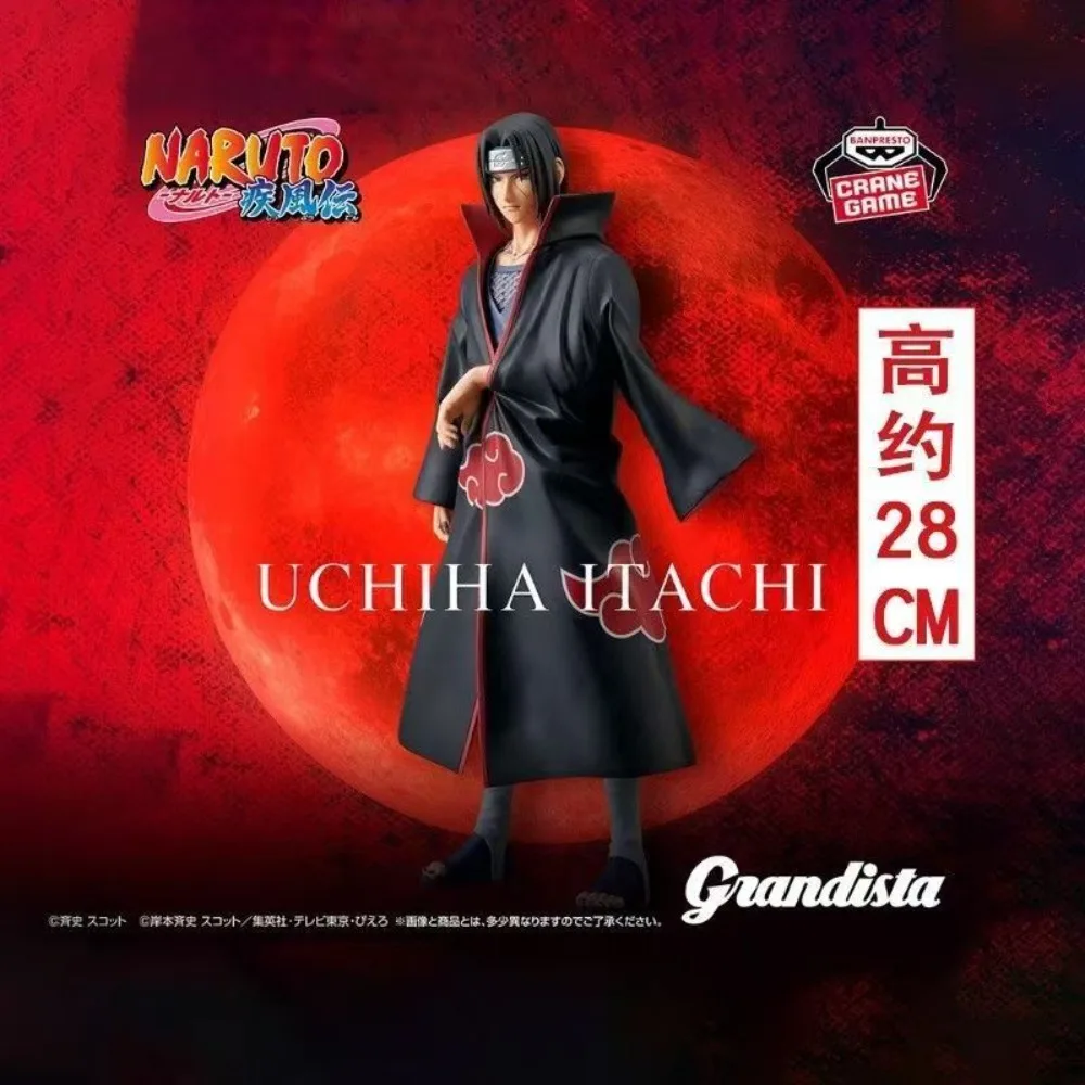 

Bandai Banpresto Grandista Naruto Uchiha Itachi PVC Anime Action Figure Model Toys Ornaments Doll Collection Kids Gifts In Stock