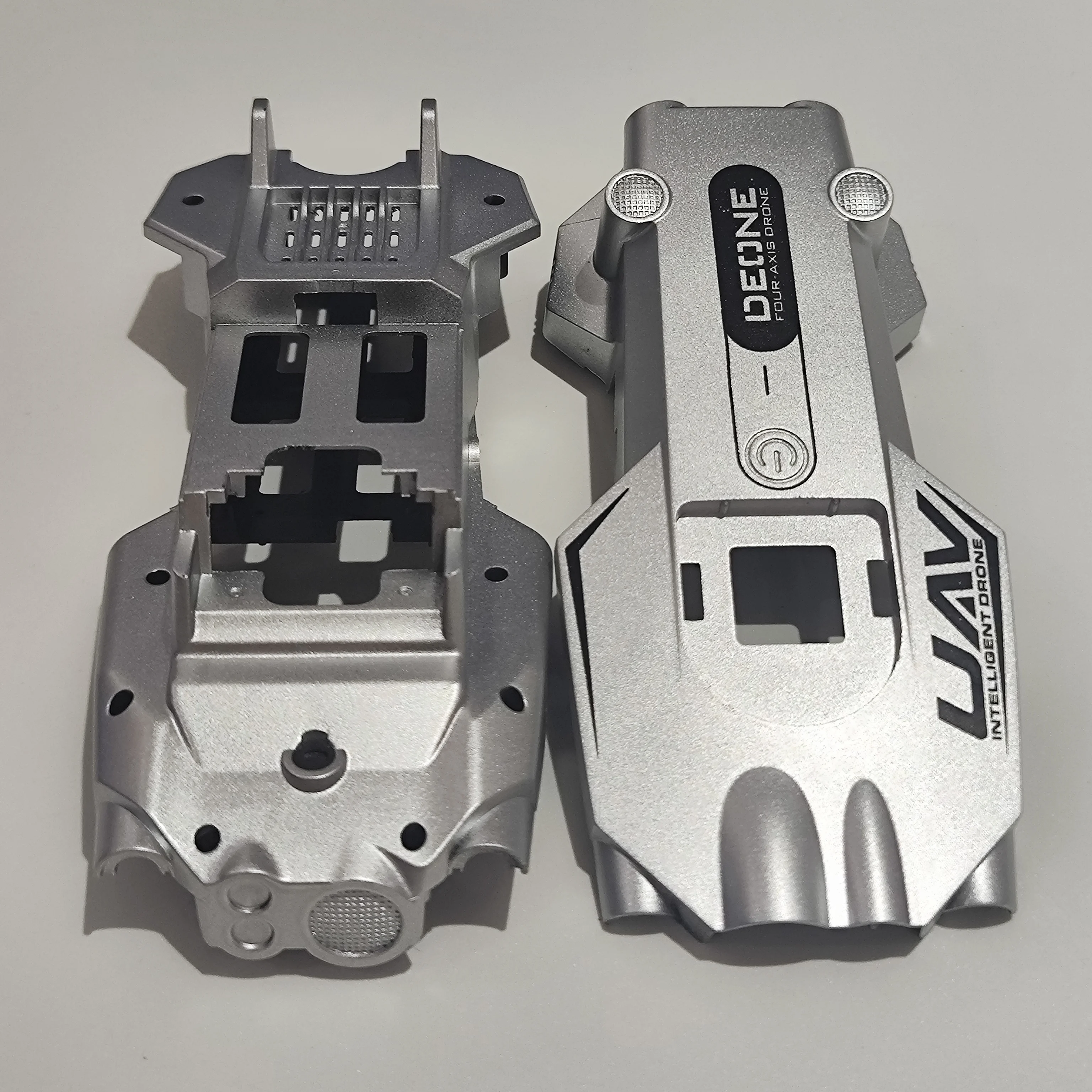 Piezas de repuesto cubierta superior inferior para Dron teledirigido plegable LU200 accesorios originales de carcasa de cuerpo principal