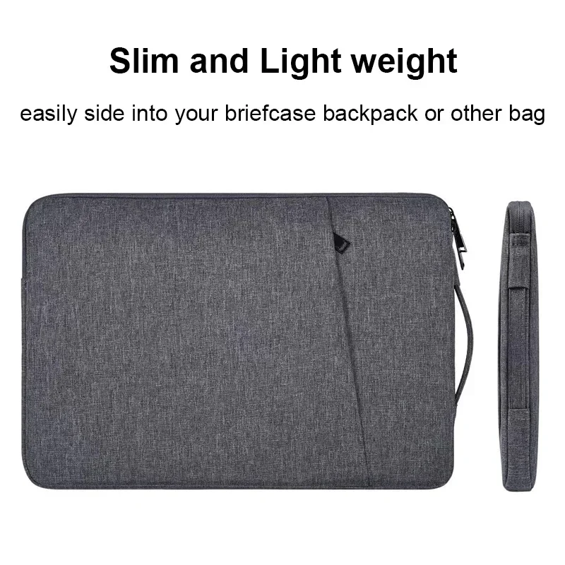 Laptop Sleeve Handbag Case for Macbook Pro Air 13  15  inch Waterproof Bag Notebook Cover Brief case